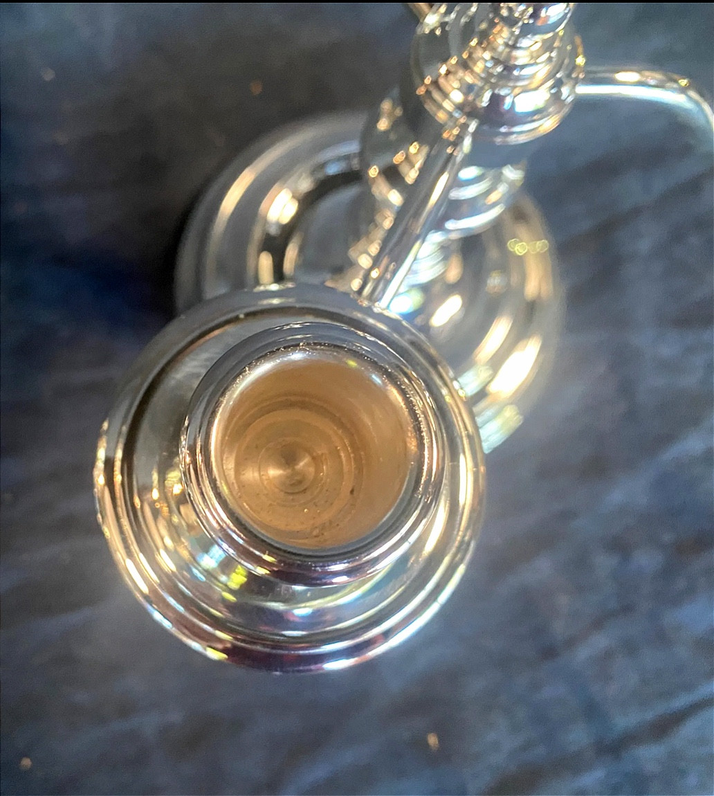 Christofle.paire de candélabres en métal argenté avec boîte et pochons antioxydants-photo-4