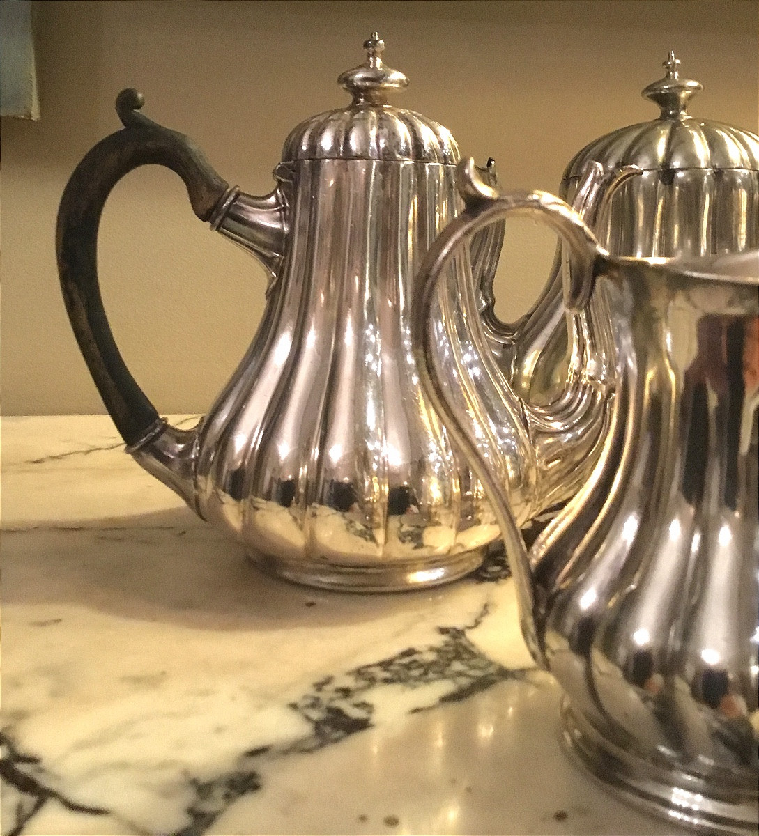 Service à café en métal argenté .sheiffield-photo-3