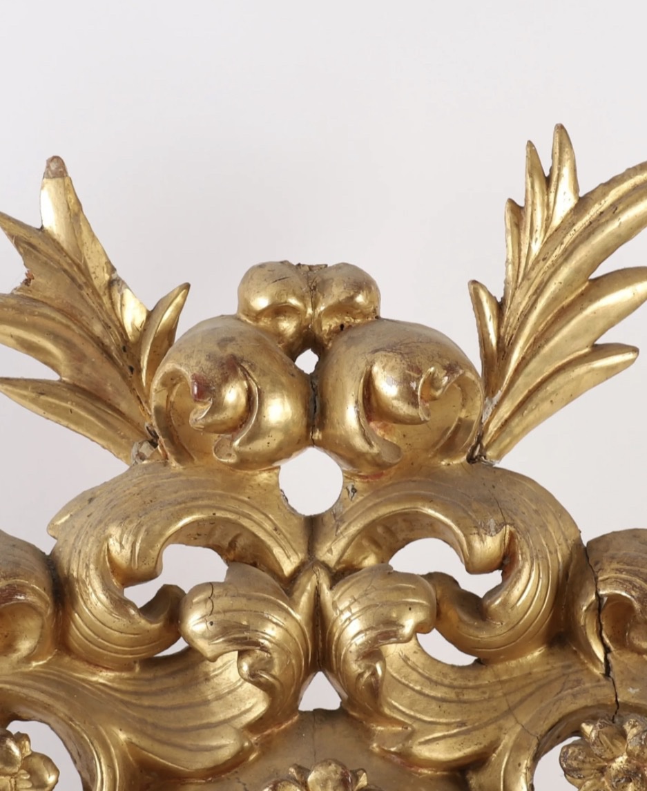 19th-century Louis XV-style Tabletop Mirror-photo-2