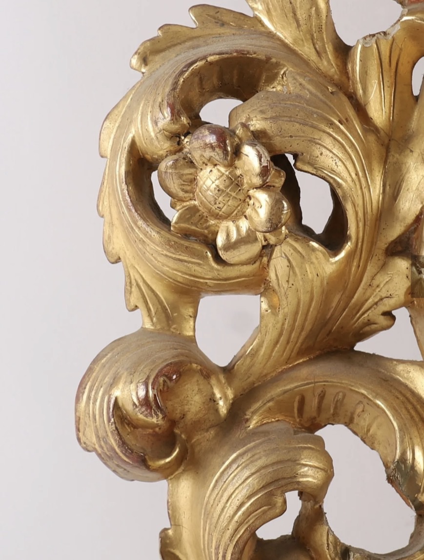 19th-century Louis XV-style Tabletop Mirror-photo-3