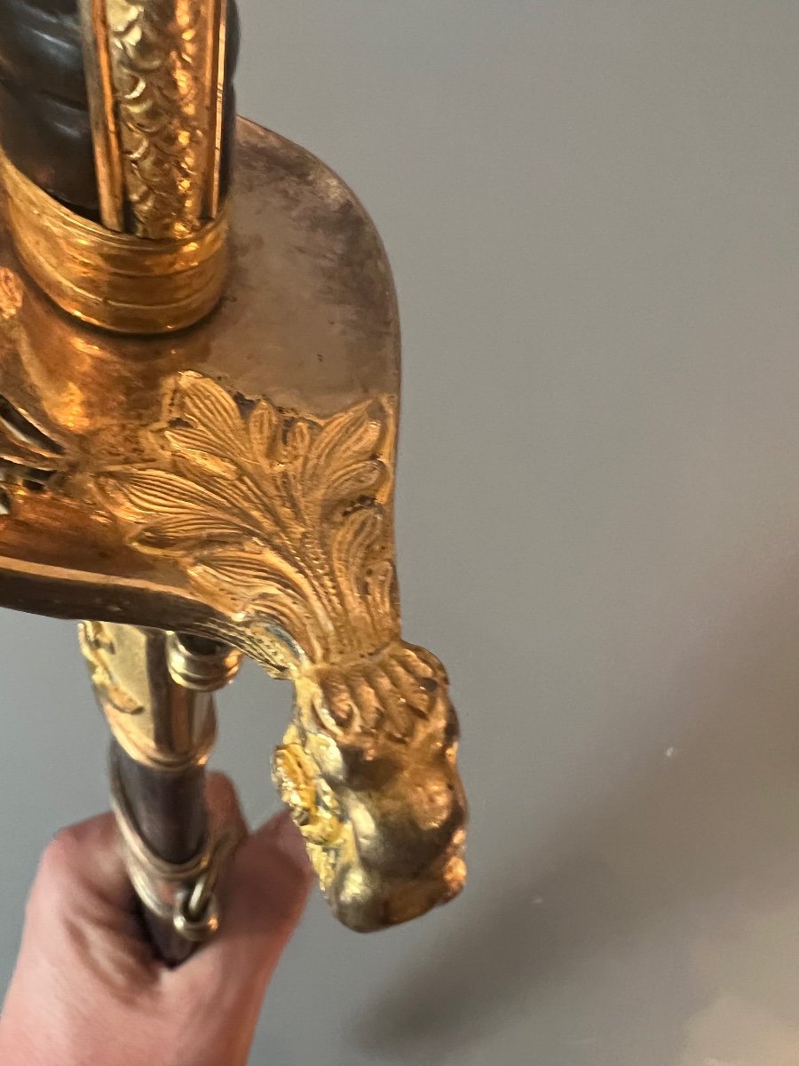 Naval Officer's Saber, Luxury Model, Louis-phillipe Period, France.-photo-2