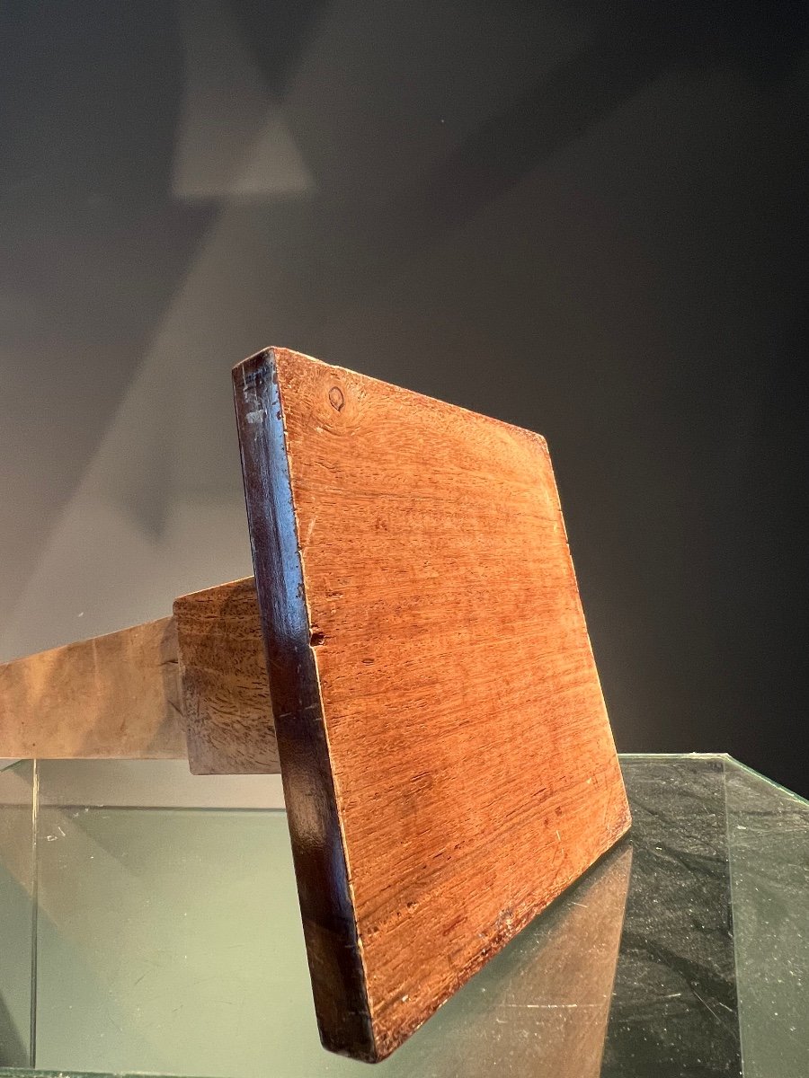 Model Of The Obelisk Of The Temple Of Amun At Luxor, Walnut, Circa 1840.-photo-3