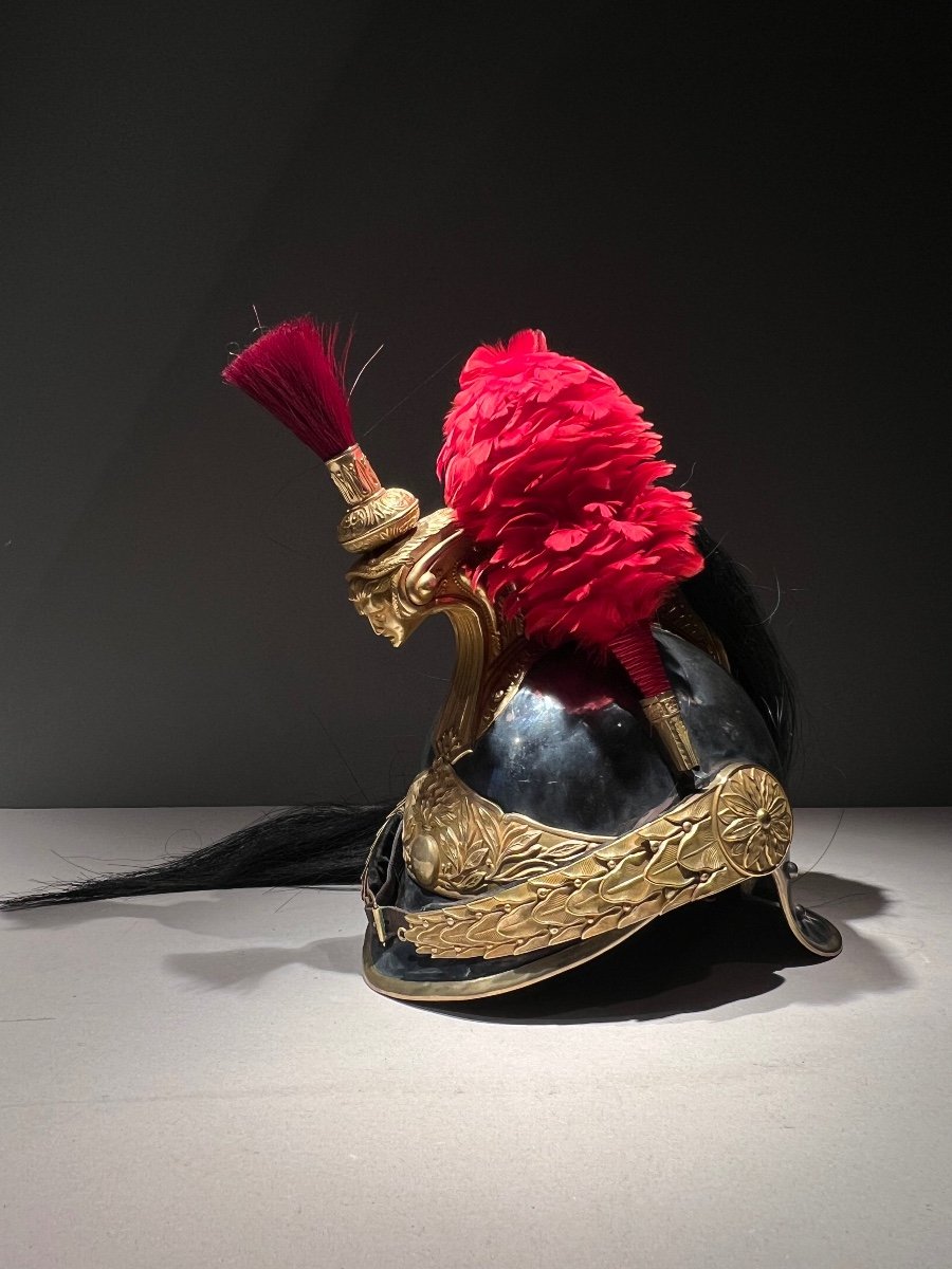 Casque D’officier De Cuirassiers, Modèle 1872 Modifié En 1874, France, Troisième République.