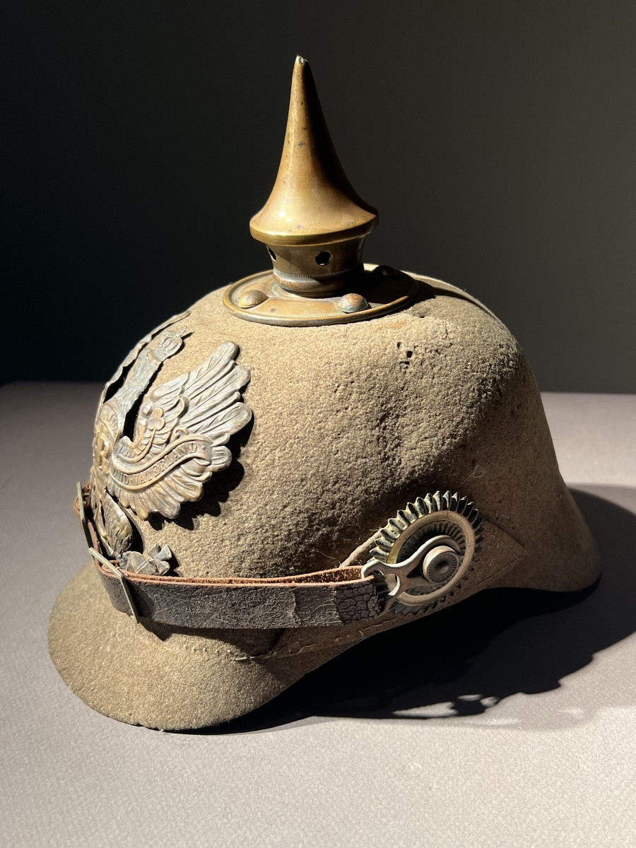 Ersatz Infantry Other Ranks Pickelhaube, Prussia Circa 1914-1915.-photo-5