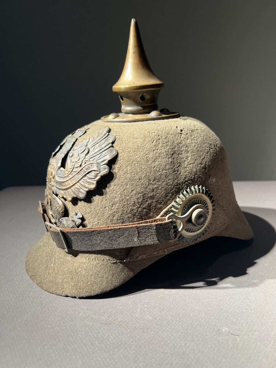 Ersatz Infantry Other Ranks Pickelhaube, Prussia Circa 1914-1915.