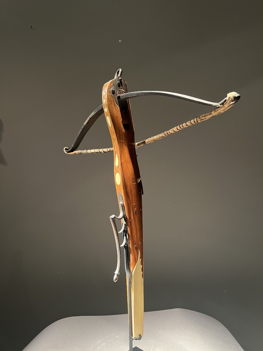 Small Bolt Crossbow By "k Maschl In Znaim", Central Europe, 18th Century.-photo-6