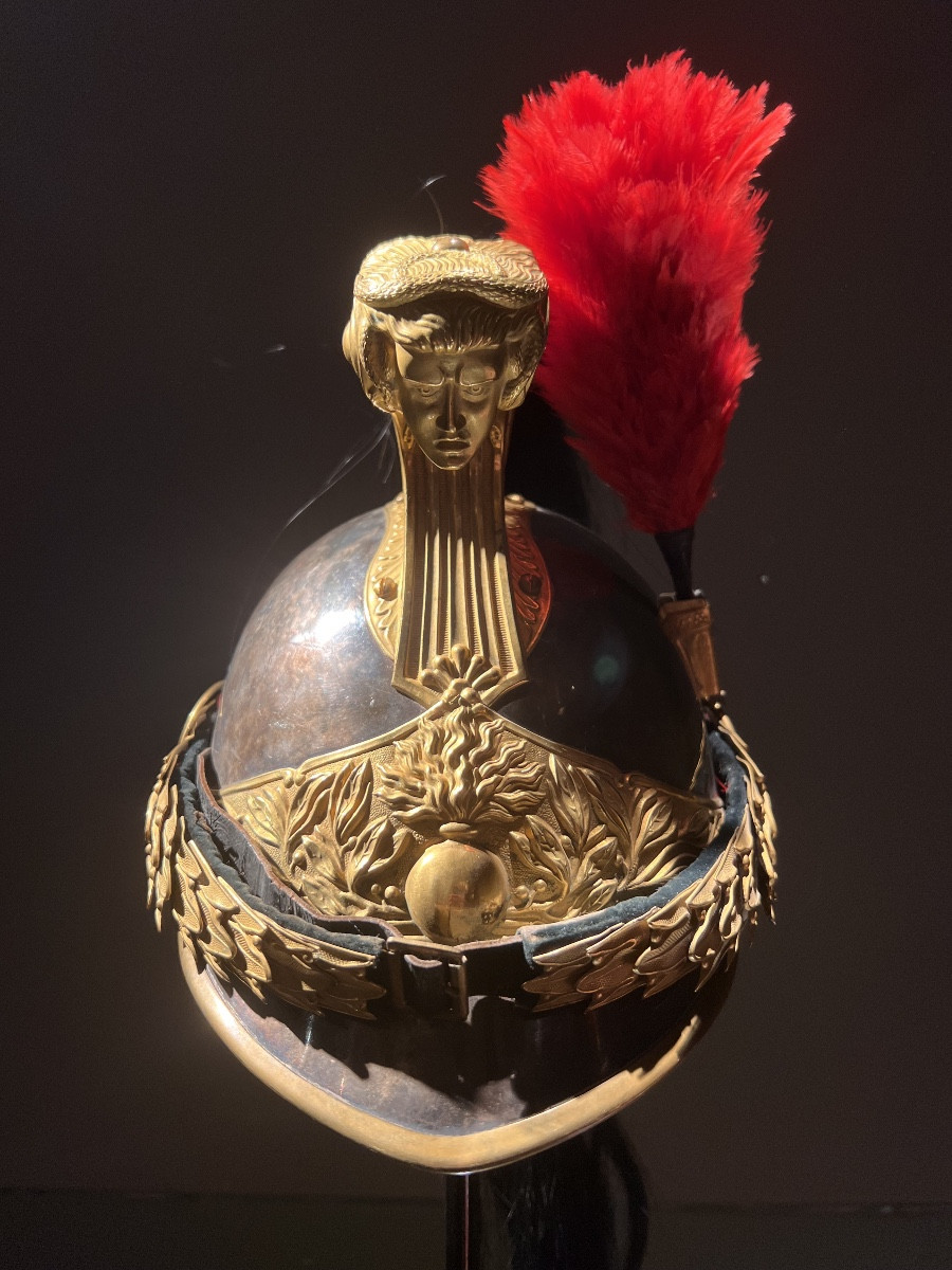 Dragoon Officer's Helmet, Mod. 1872-1874, France, Third Republic.-photo-2