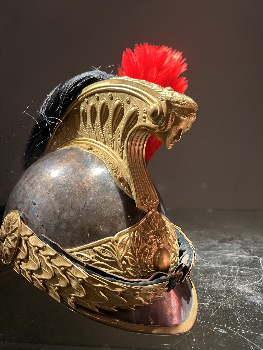 Dragoon Officer's Helmet, Mod. 1872-1874, France, Third Republic.-photo-3