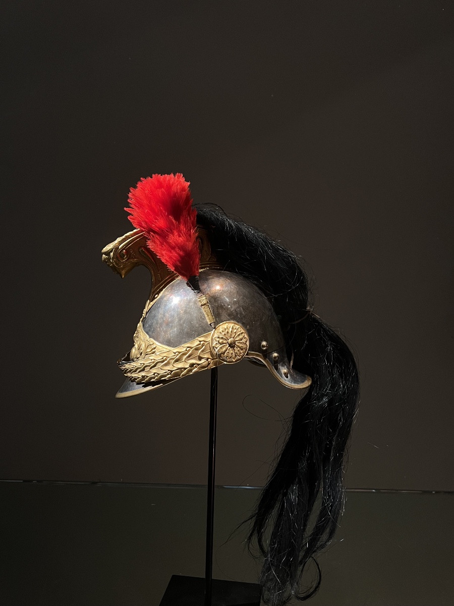 Dragoon Officer's Helmet, Mod. 1872-1874, France, Third Republic.-photo-4