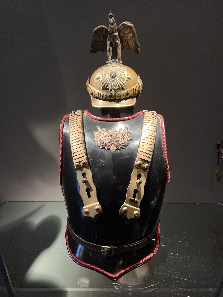 Casque mod. 1889  et cuirasse de troupe mod. 1897 de Garde du Corps Prussien, 1912.-photo-3