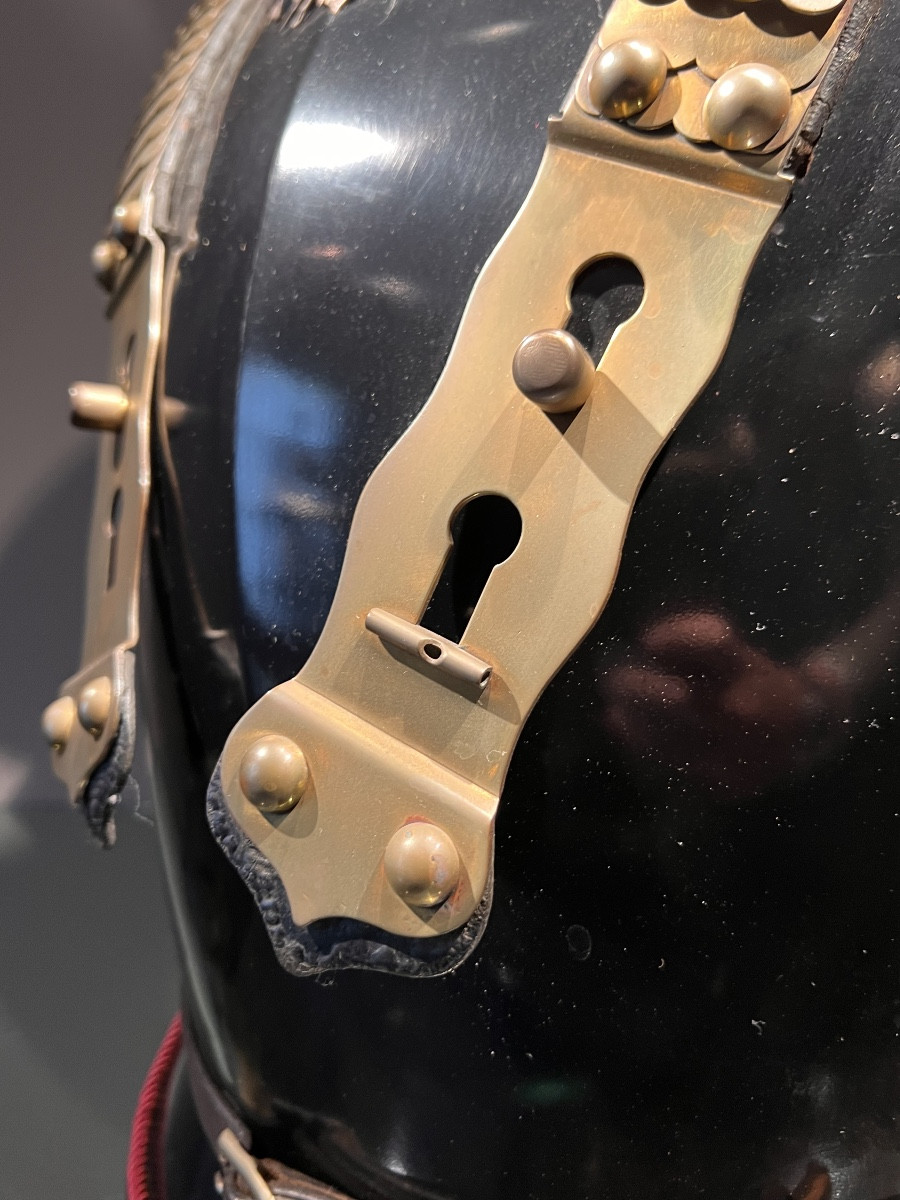 Casque mod. 1889  et cuirasse de troupe mod. 1897 de Garde du Corps Prussien, 1912.-photo-8