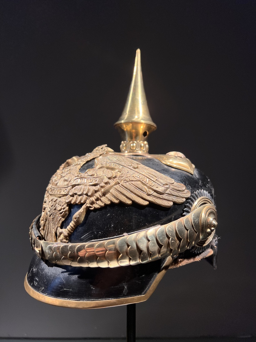 Casque d’officier prussien du régiment des dragons  du Prince Albrecht von Preussen No. 1.