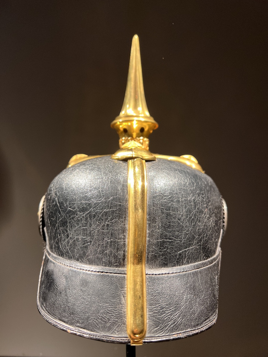 Bavarian Cavalry Officer's Helmet, Mod. 1896, Ca. 1910.-photo-4