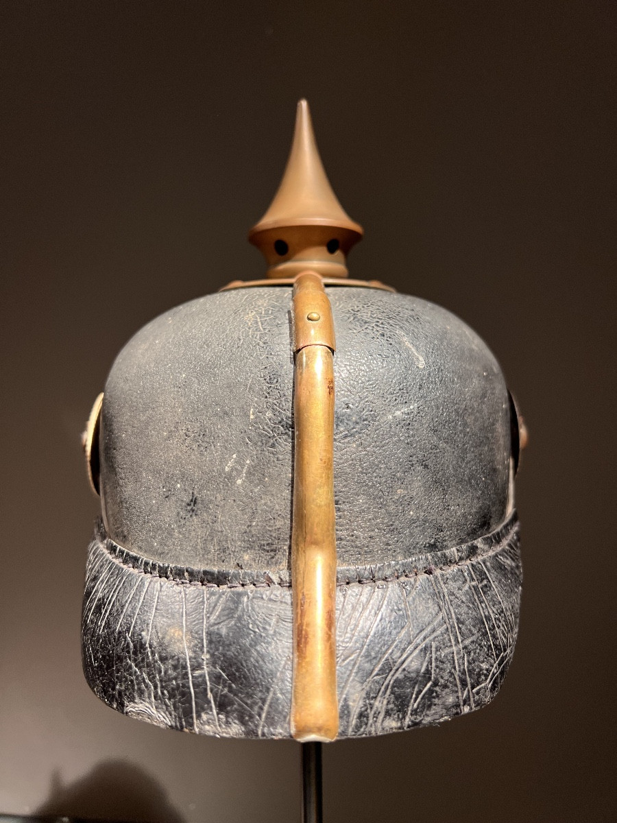 Saxon Infantry Troop Pickelhaube Model 1885, From Königl.sächs.16.inf.-regt.nr.182.-photo-4