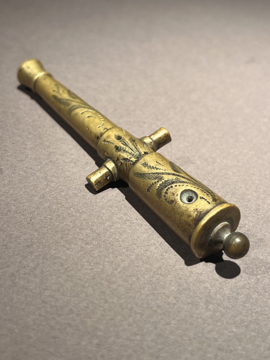 Small Bronze Signal Cannon, Late 18th Century.