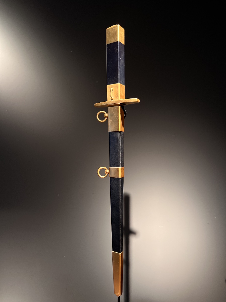 French Air Force Non-commissioned Officer's Dagger, Model 1934, By Dumas, 1976.-photo-2