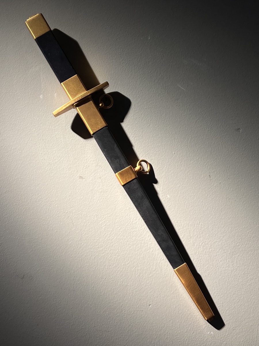 French Air Force Non-commissioned Officer's Dagger, Model 1934, By Dumas, 1976.-photo-3