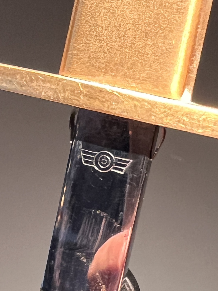 French Air Force Non-commissioned Officer's Dagger, Model 1934, By Dumas, 1976.-photo-1