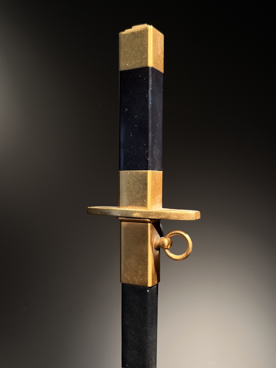 French Air Force Non-commissioned Officer's Dagger, Model 1934, By Dumas, 1976.-photo-3
