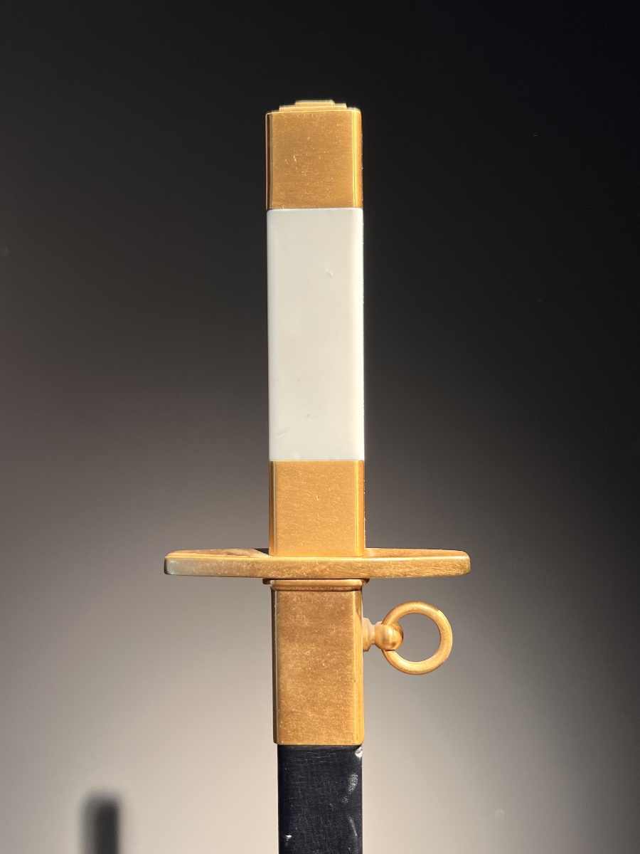 French Air Force Officer's Dagger, Model 1934, By Dumas, 1976.-photo-4