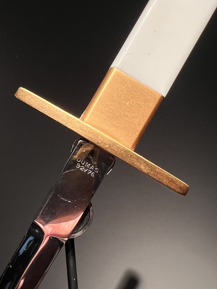 French Air Force Officer's Dagger, Model 1934, By Dumas, 1976.-photo-3