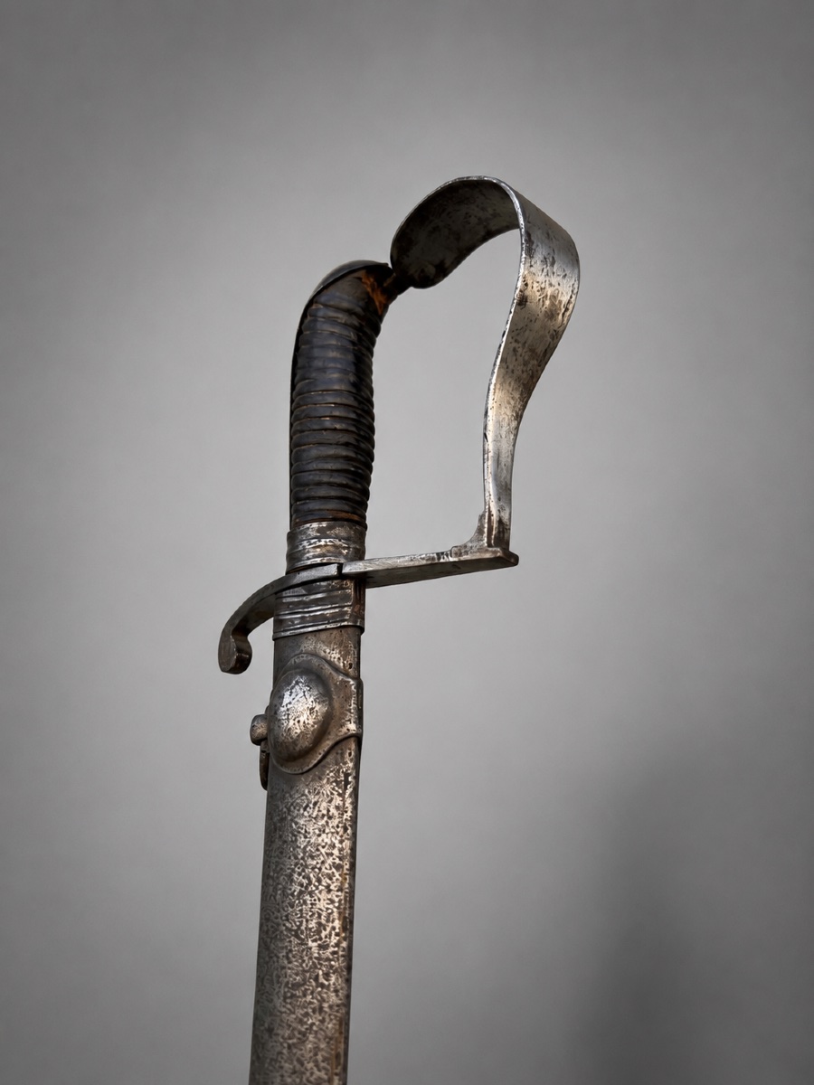 Austrian Infantry Saber, Model 1837, Signed "fischer."-photo-2