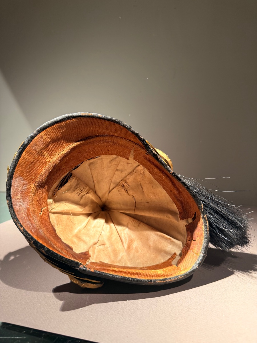 Officer's Cap Of The 5th Landwehr Uhlan Regiment, Vienna, 1905 Model.-photo-3