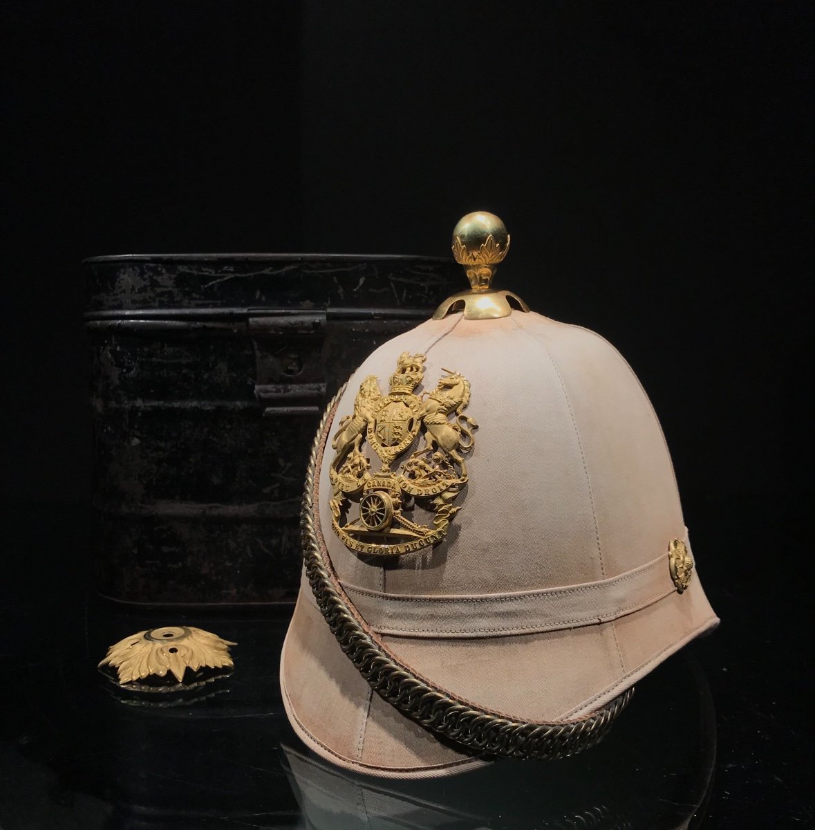 Helmet Of The Royal Canadian Artillery, Late 19th.