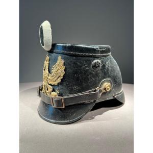 Shako From Troop Of Kurhessisches Jaeger Battallion 11, Prussia, Early 20th.