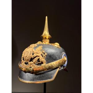 Bavarian Cavalry Officer's Helmet, Mod. 1896, Ca. 1910.