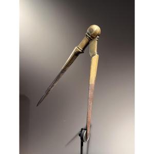 Dutch Marine Compass, Netherlands, 17th Century. Iron And Brass.