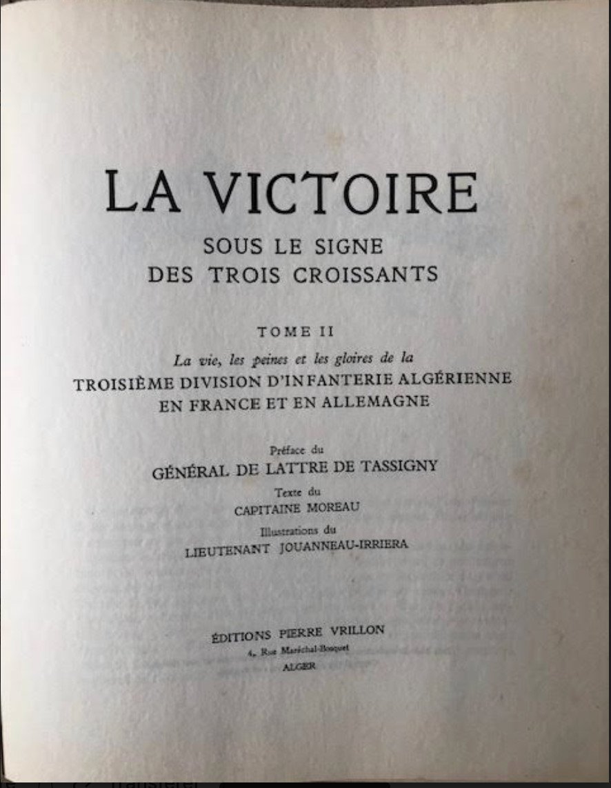 La Victoire Sous Le Signe Des Trois Croissants     Tome Ii-photo-2