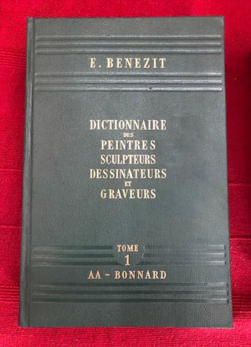 Benezit  Dictionnaire Des Peintres Sculpteurs Dessinateurs Graveurs  8 Volumes