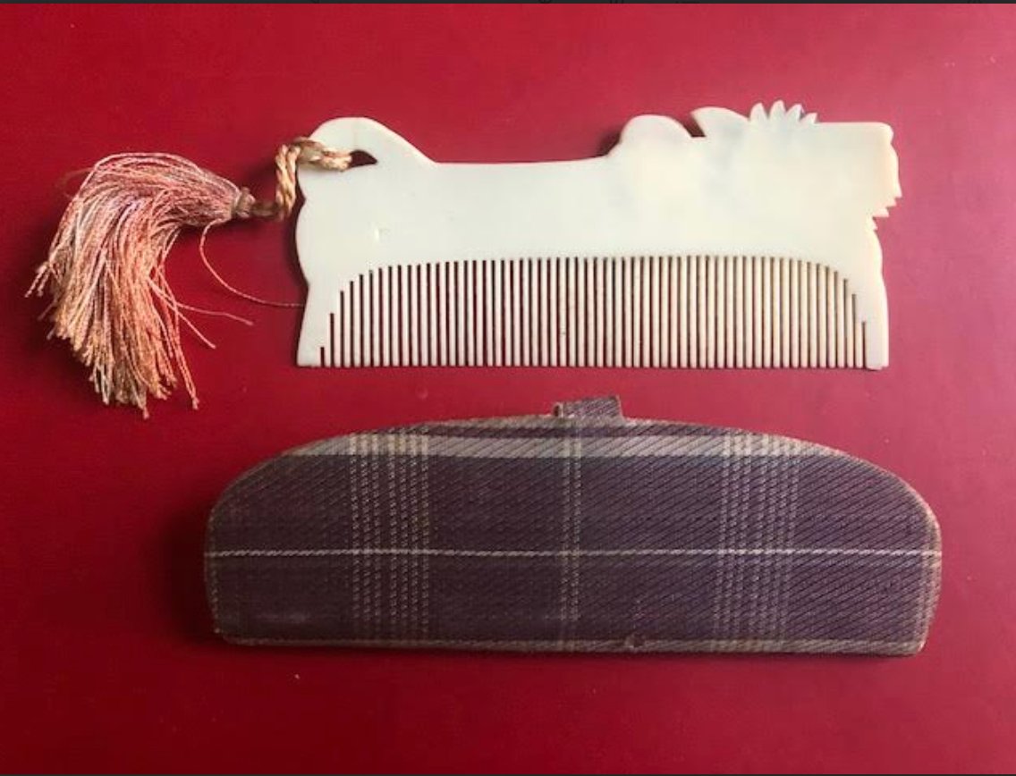 Peingne de poche sujet Chien-photo-2