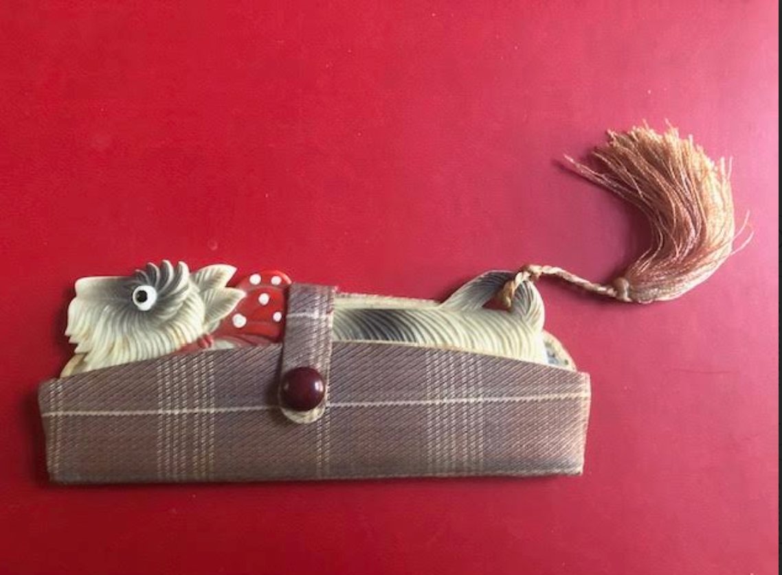 Peingne de poche sujet Chien-photo-3