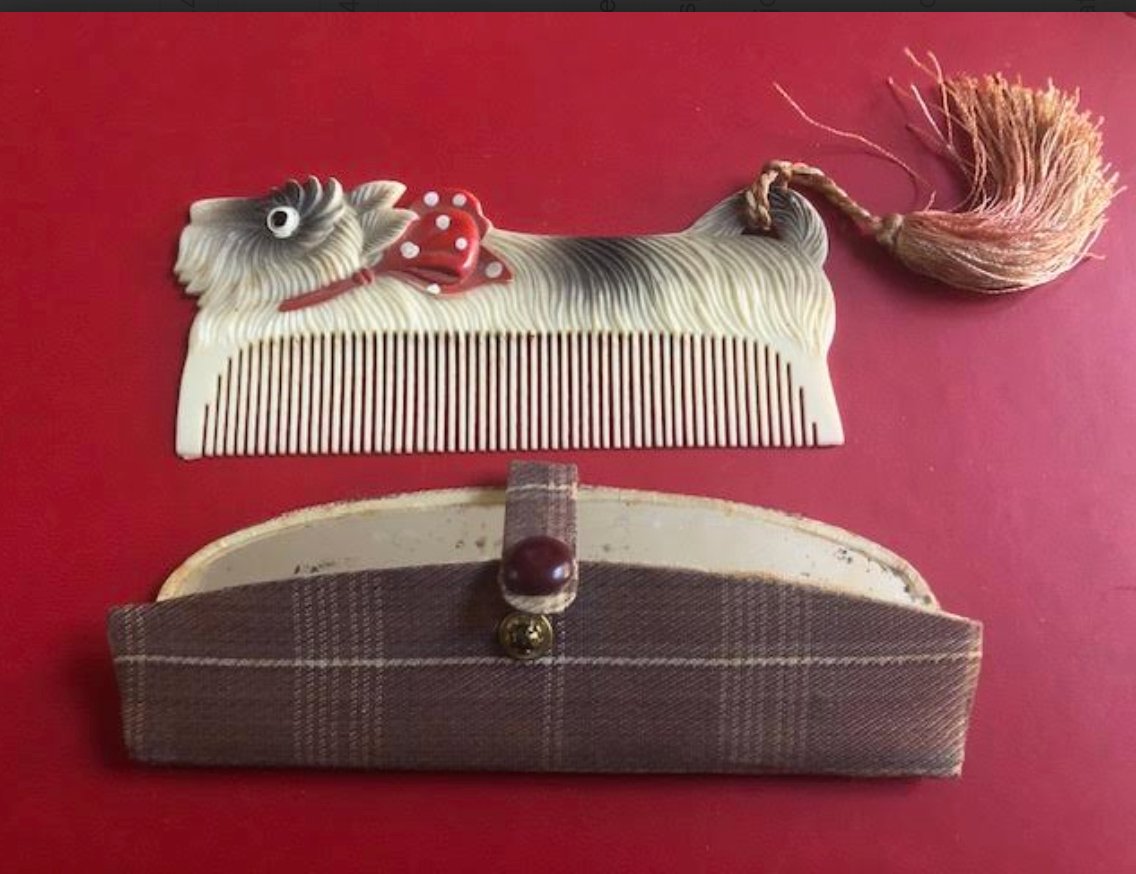 Peingne de poche sujet Chien-photo-4