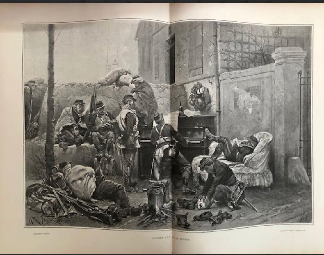 On Campaign, War 1870/71 By A. De Neuville-photo-1