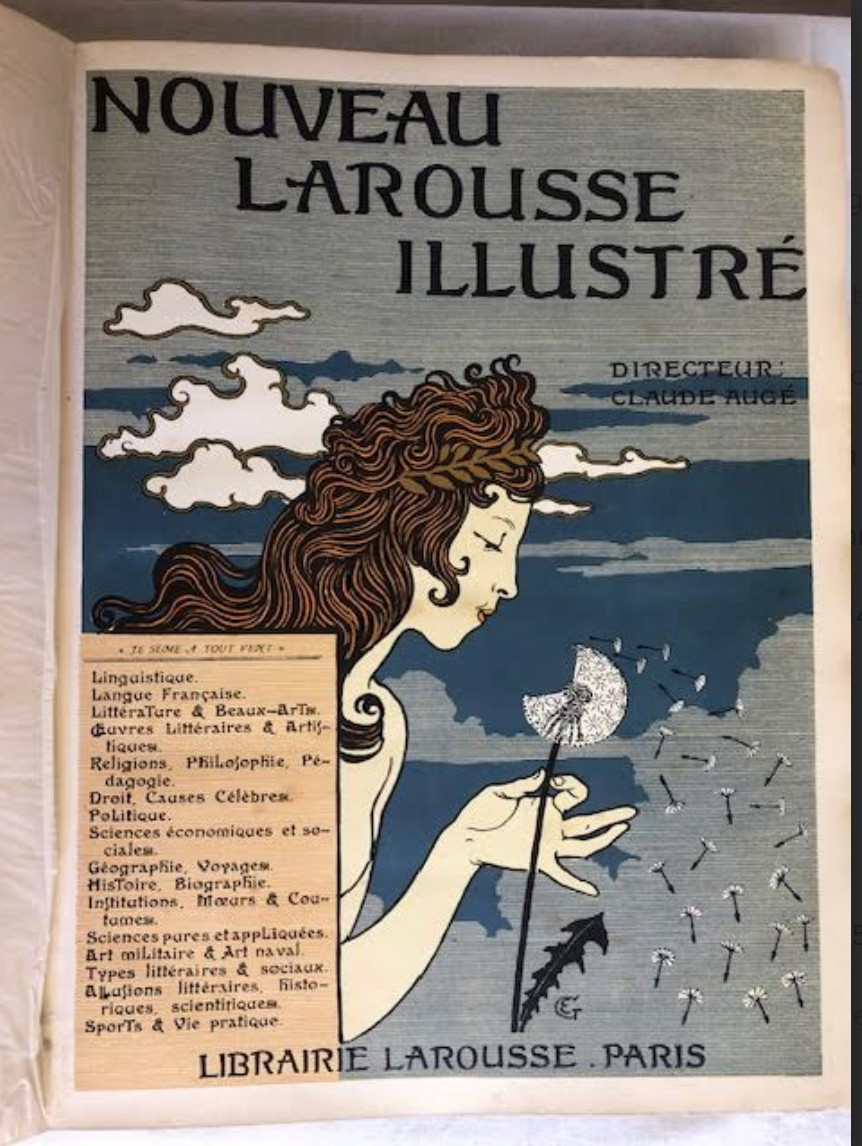 Nouveau Larousse illustre   7 Volumes  et 1  Supplement