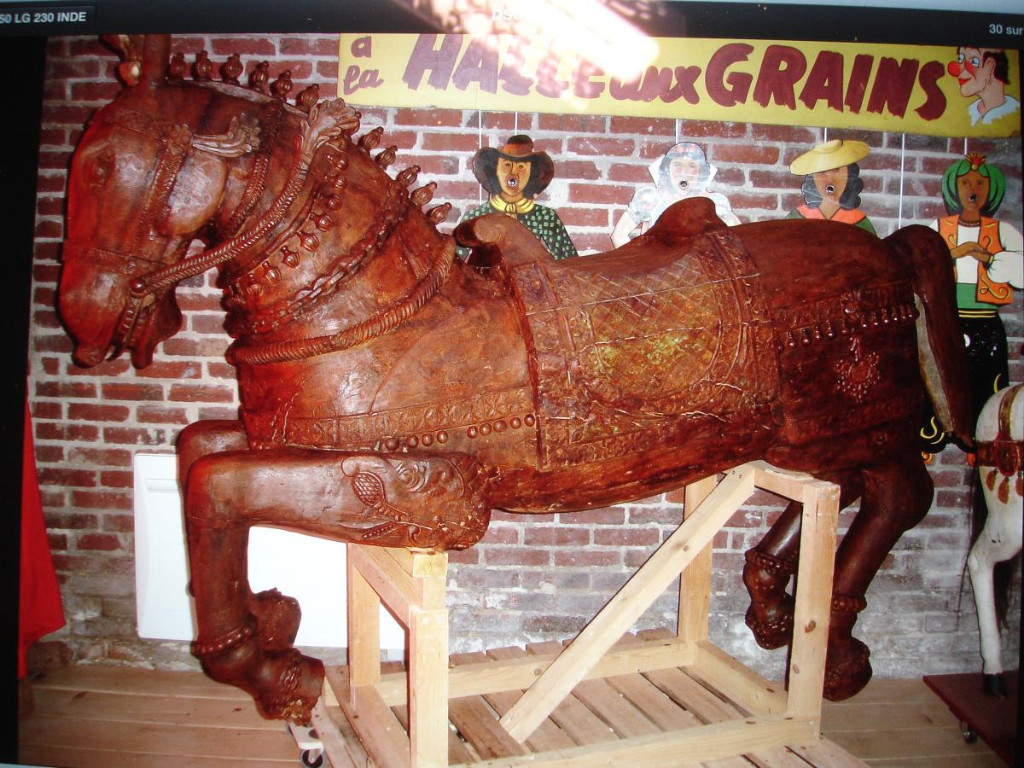 Tamil Temple Horse