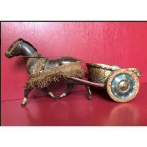 Toy Mechanical Horse Chariot