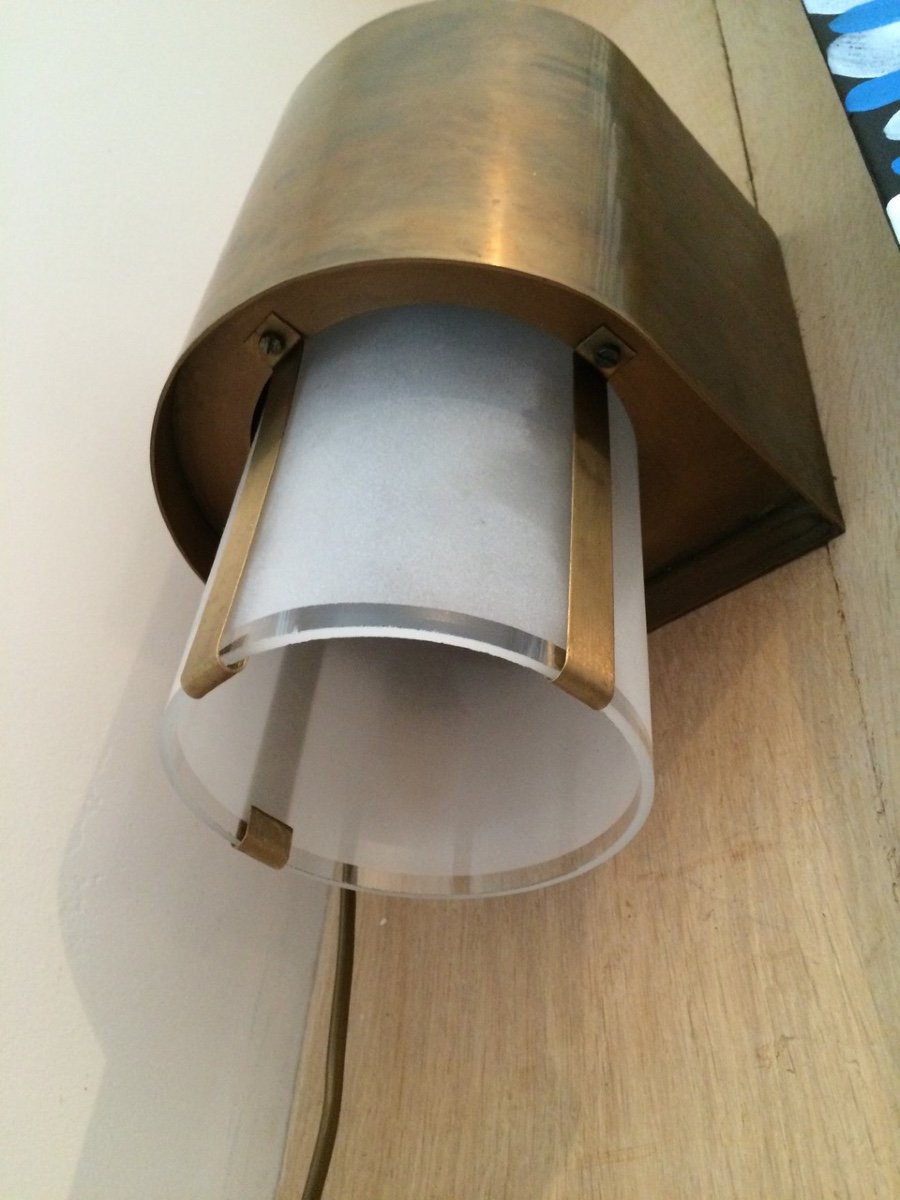 Applique murale en cuivre - 1950-photo-2