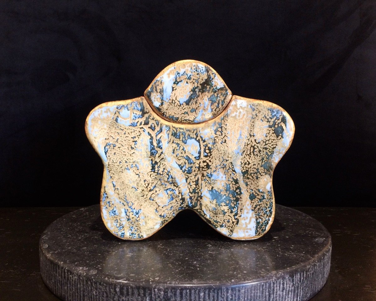Enamelled Ceramic Box 