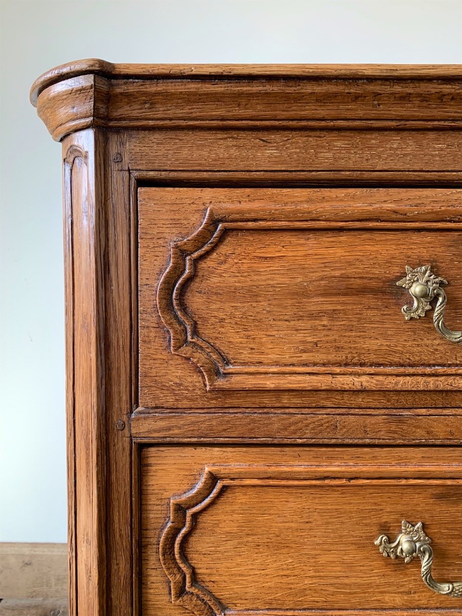 Commode Liégeoise Louis XV époque XVIIIe-photo-4