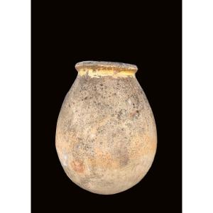 18th Century Terracotta Biot Jar