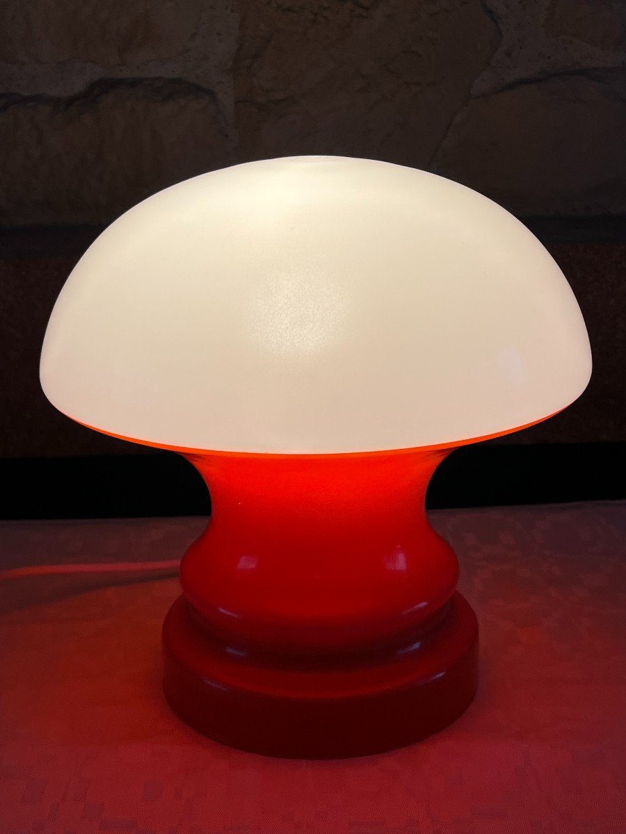 Mushroom Lamp 60s - 70s-photo-2