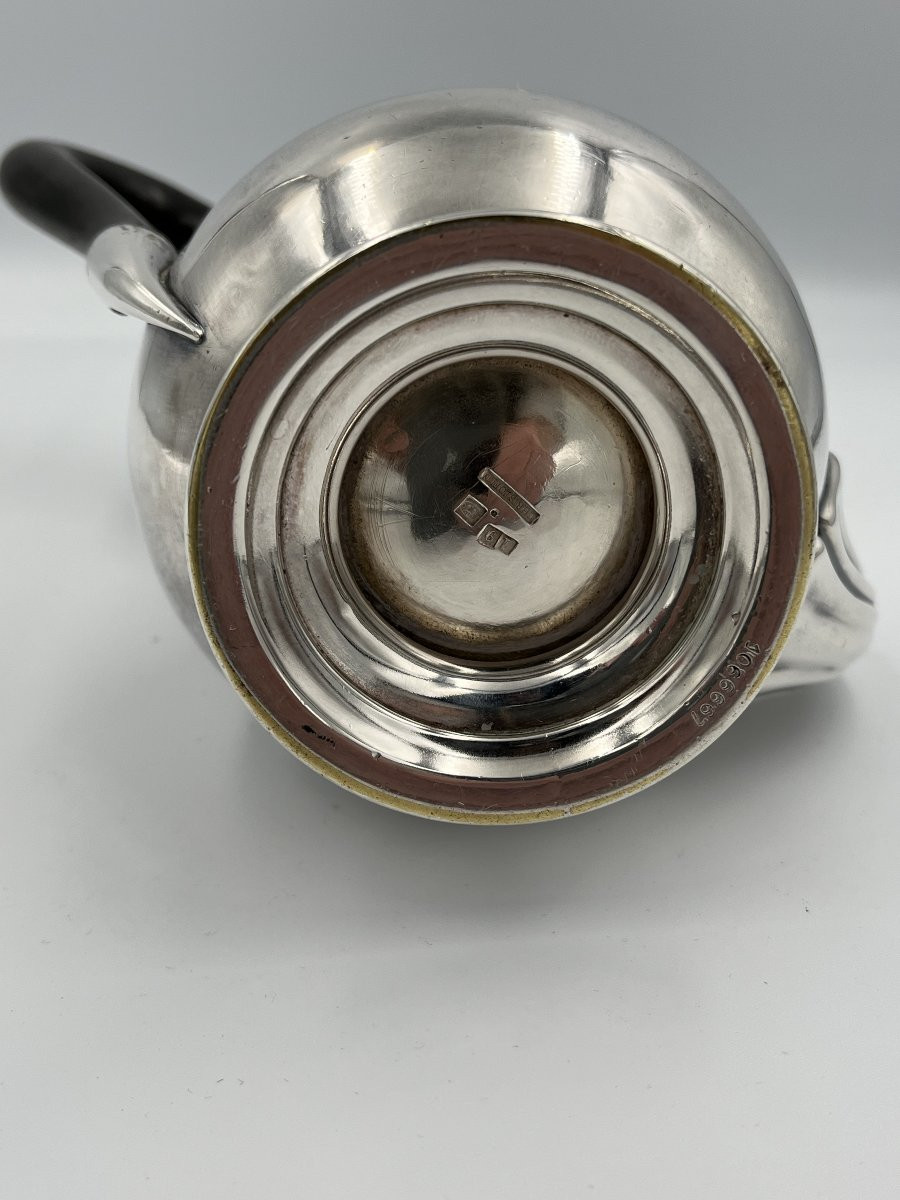 Christofle Belle Poureuse Silver Metal Coffee Maker-photo-1