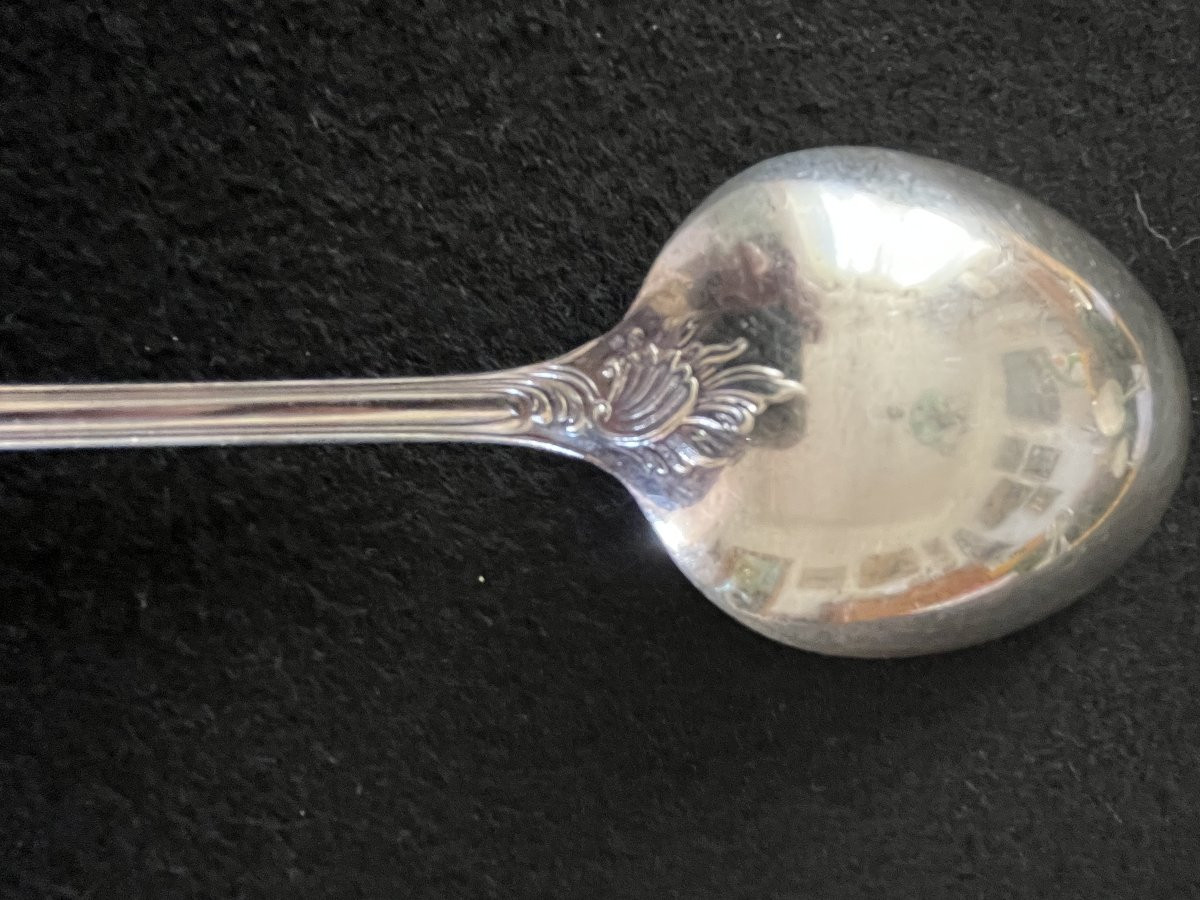 Christofle 1 Marly Model Stew Spoon-photo-4