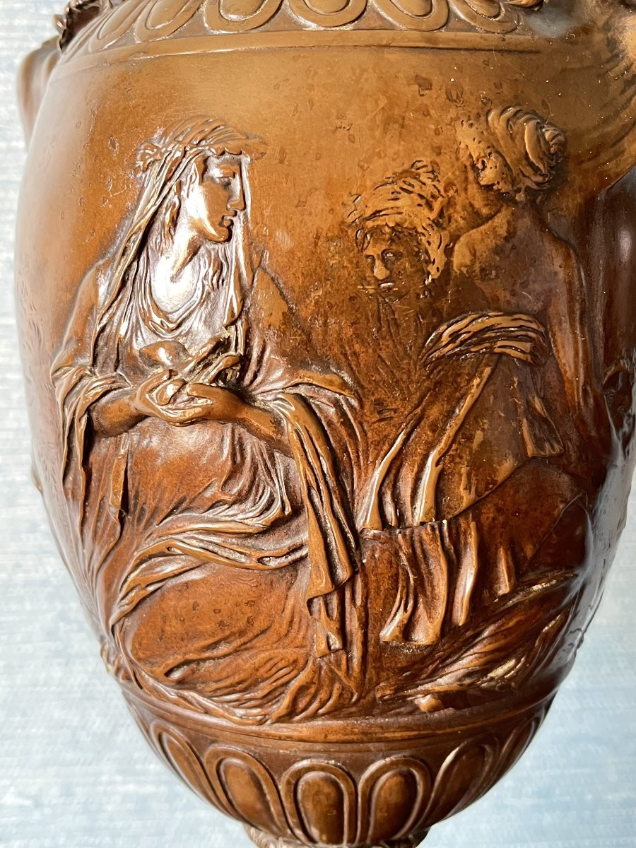  Bronze Vases – F. Barbedienne-photo-5