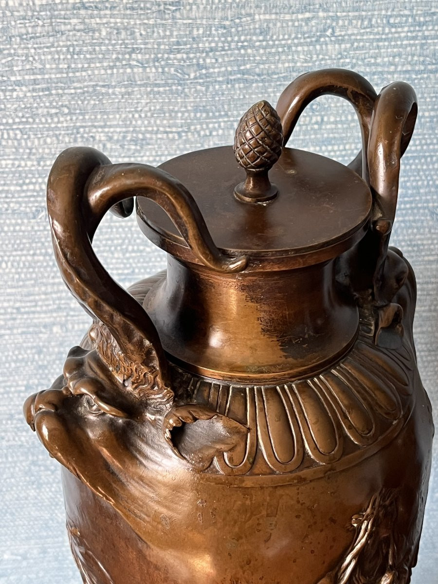 Bronze Vases – F. Barbedienne-photo-8