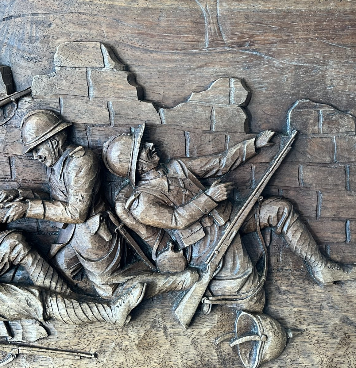 Carved Wooden Bas-relief-photo-4